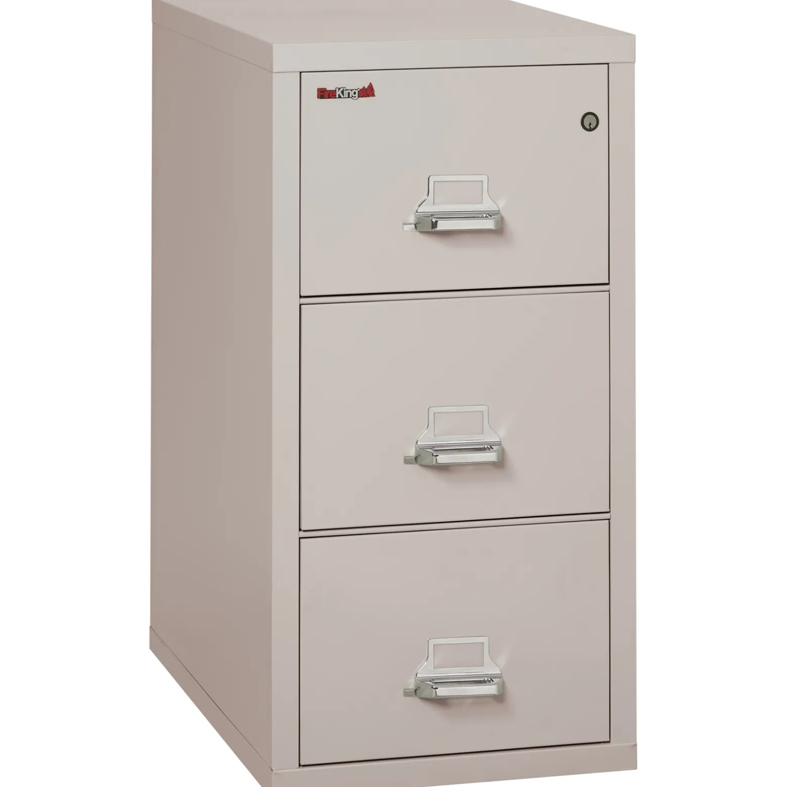 Three Drawer Fireproof Legal Size Vertical File - 31"D