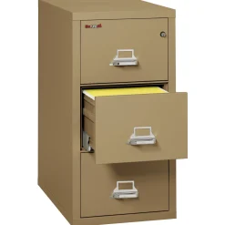 Three Drawer Fireproof Legal Size Vertical File - 31