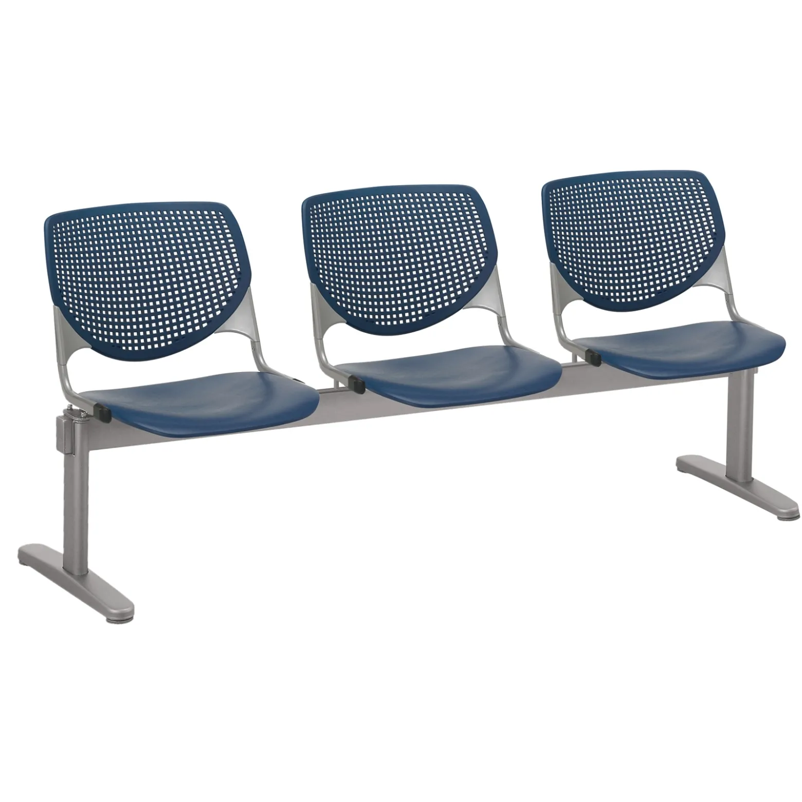 Three Seat Polypropylene Beam Seating