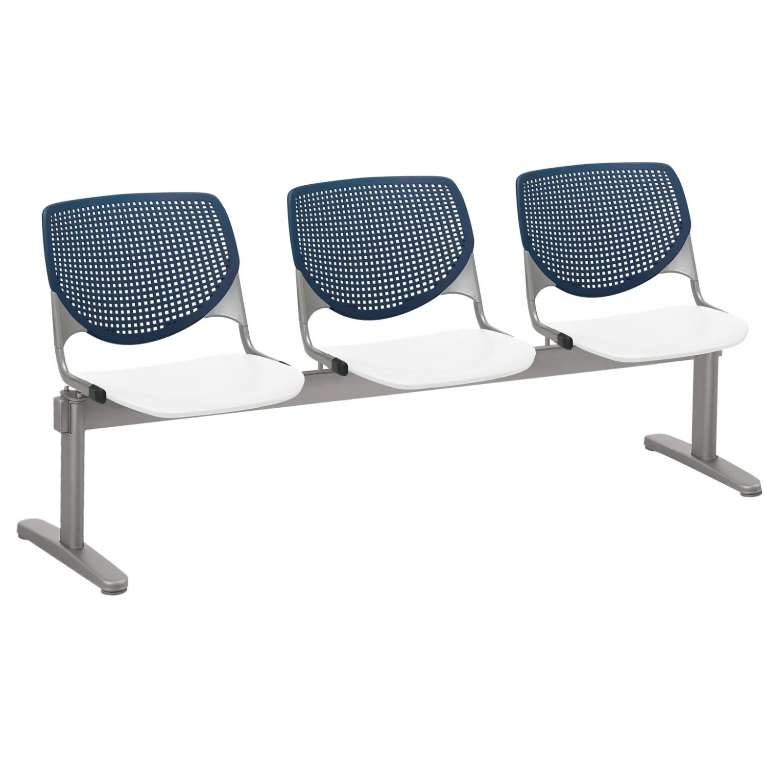 Three Seat Polypropylene Beam Seating
