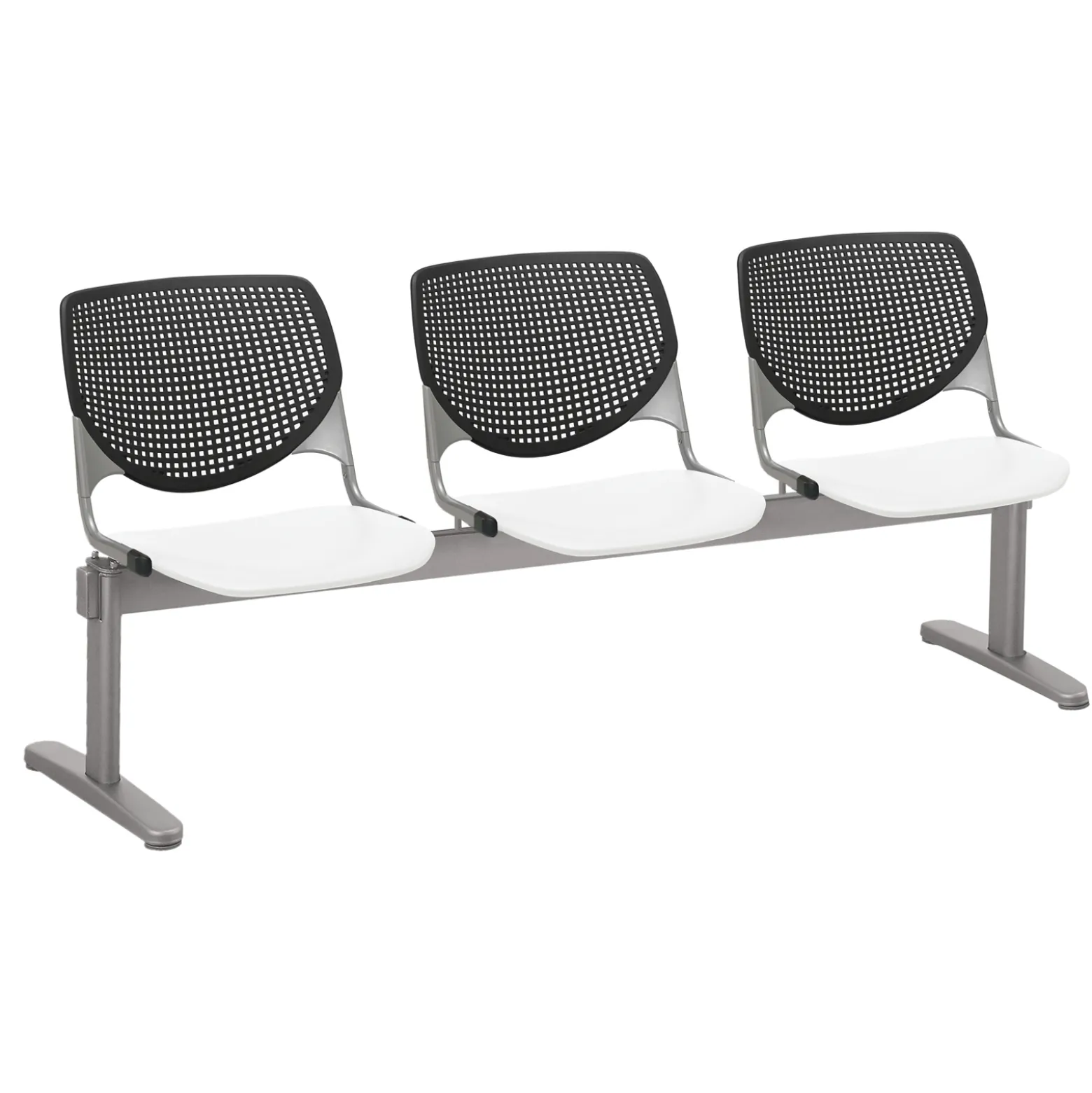 Three Seat Polypropylene Beam Seating