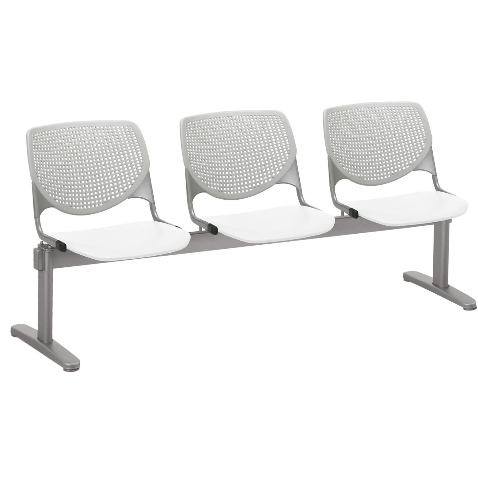 Three Seat Polypropylene Beam Seating