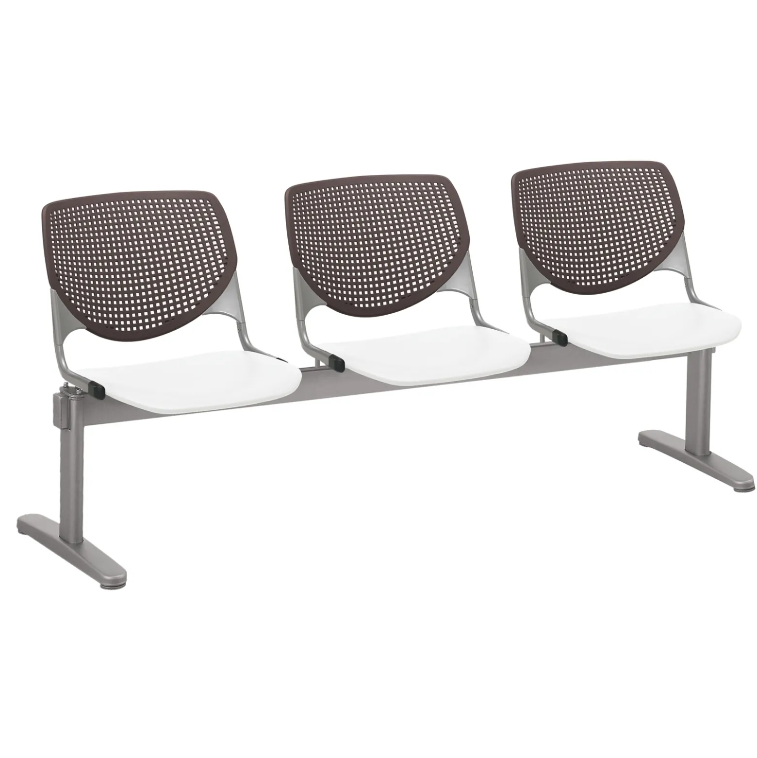 Three Seat Polypropylene Beam Seating