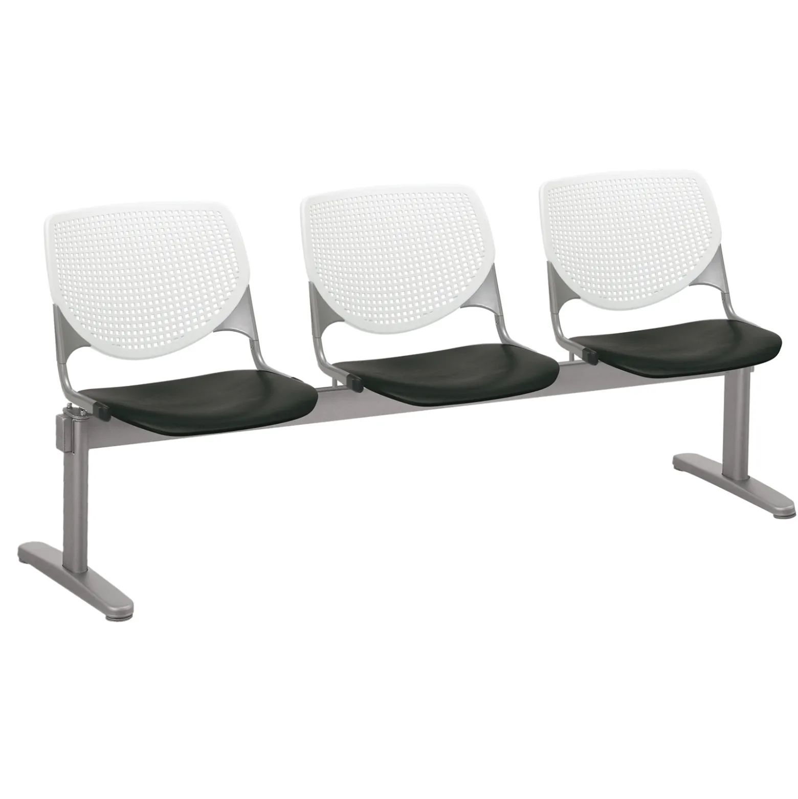 Three Seat Polypropylene Beam Seating