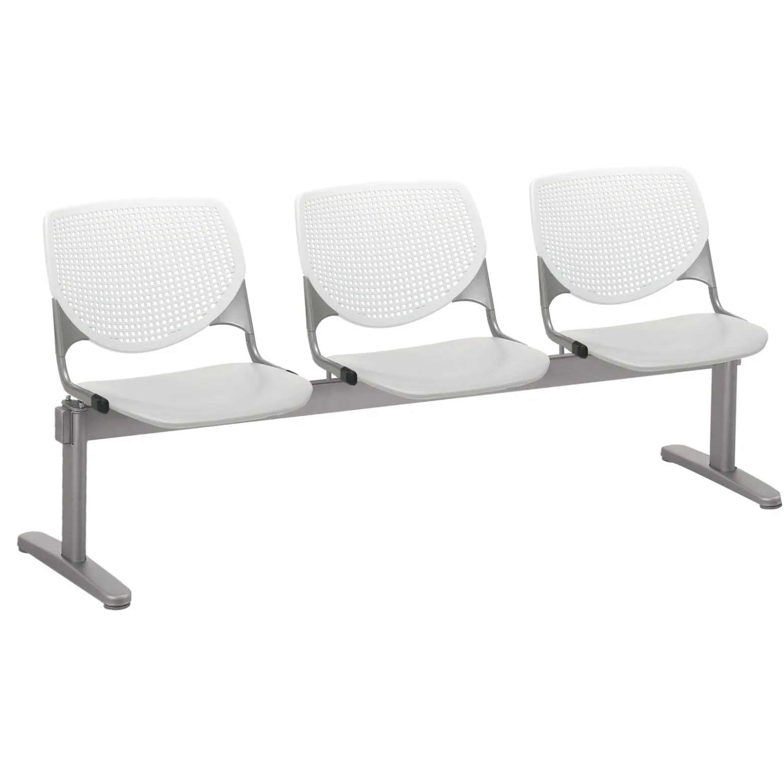 Three Seat Polypropylene Beam Seating