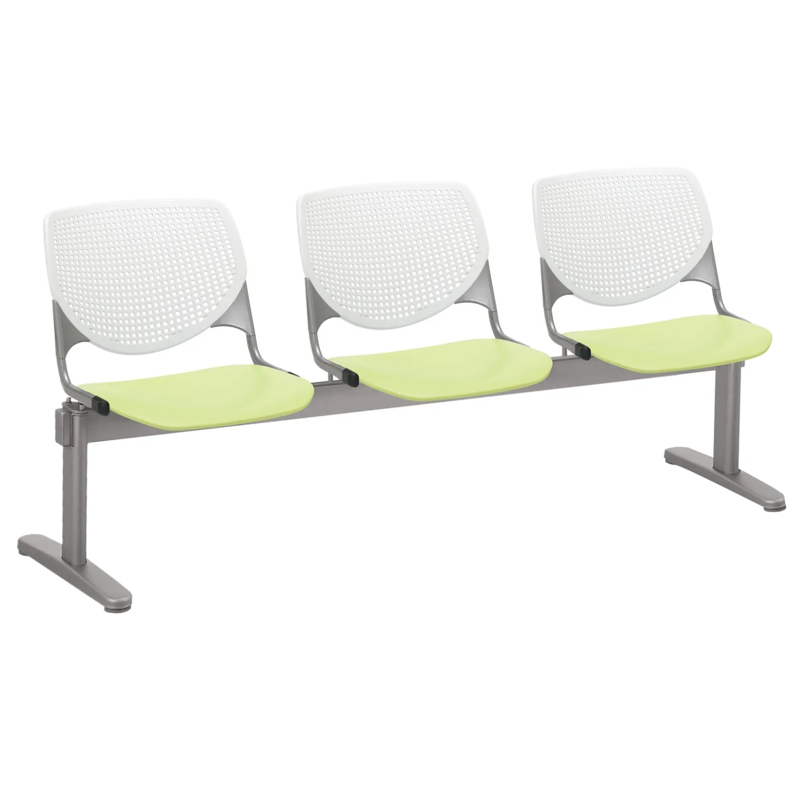 Three Seat Polypropylene Beam Seating