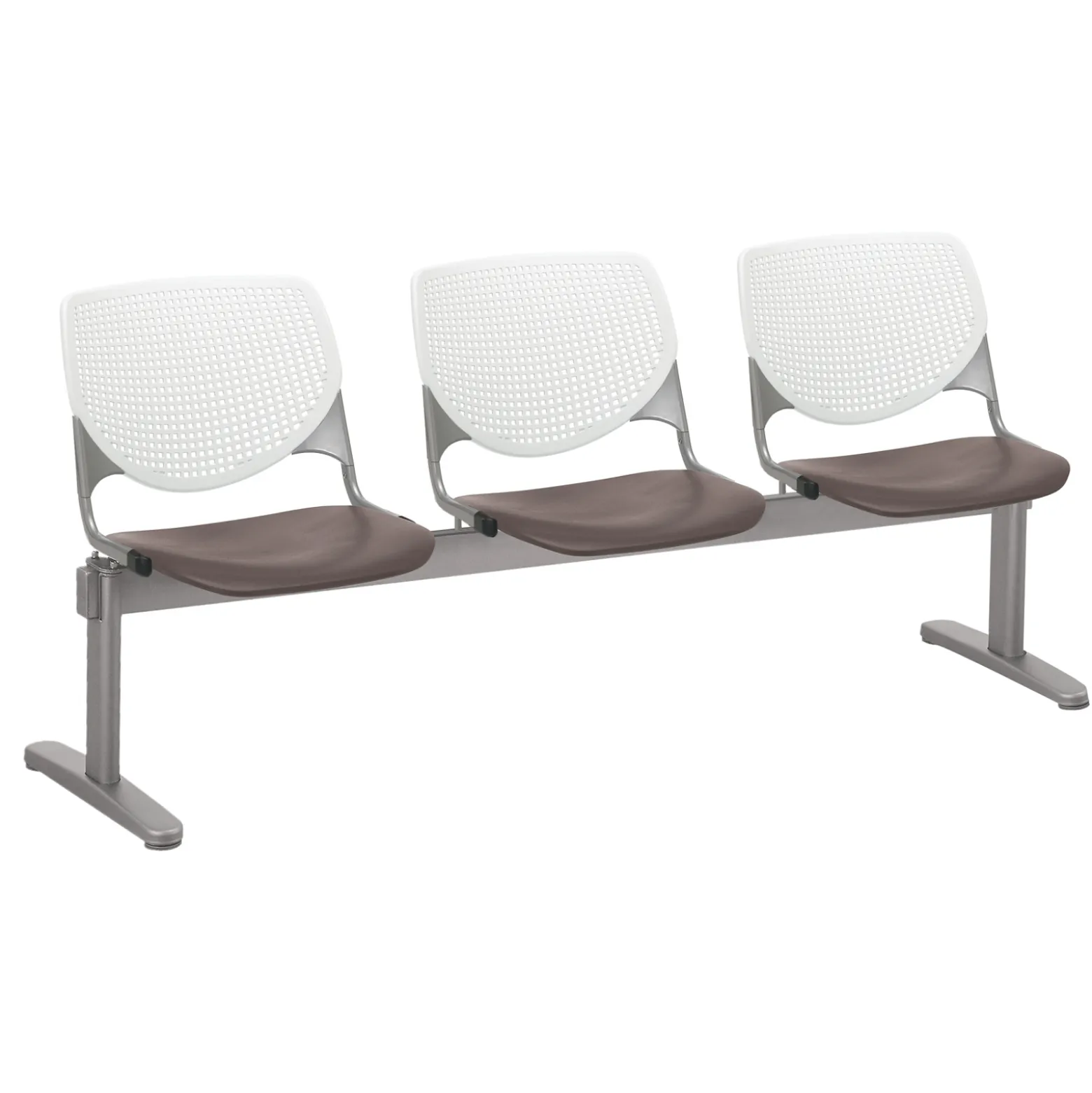 Three Seat Polypropylene Beam Seating