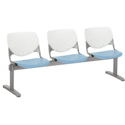 Three Seat Polypropylene Beam Seating