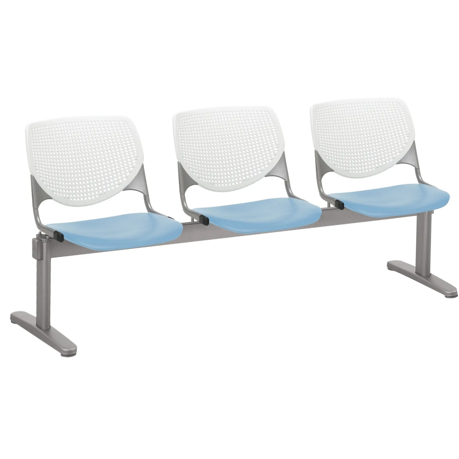Three Seat Polypropylene Beam Seating