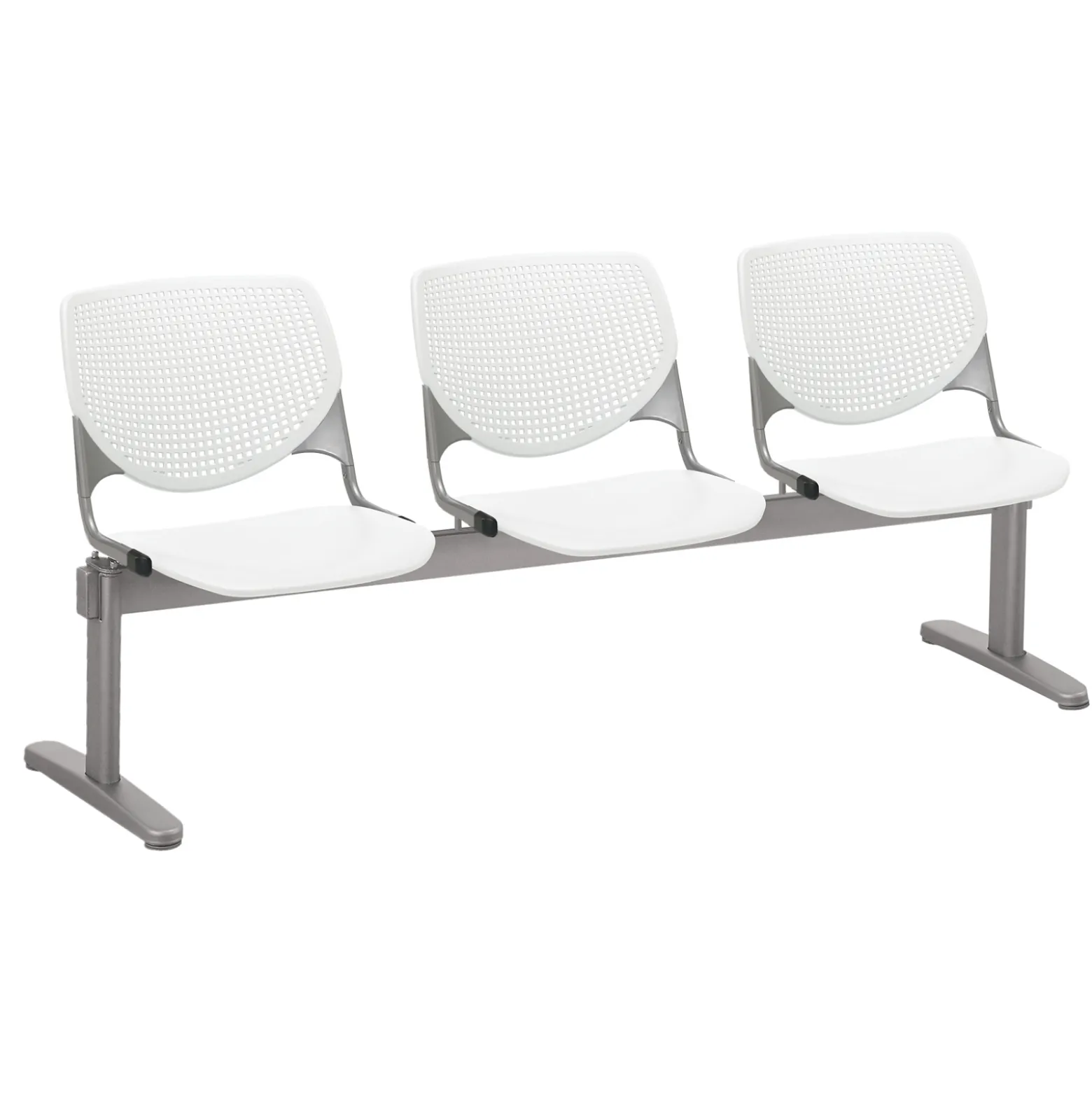 Three Seat Polypropylene Beam Seating