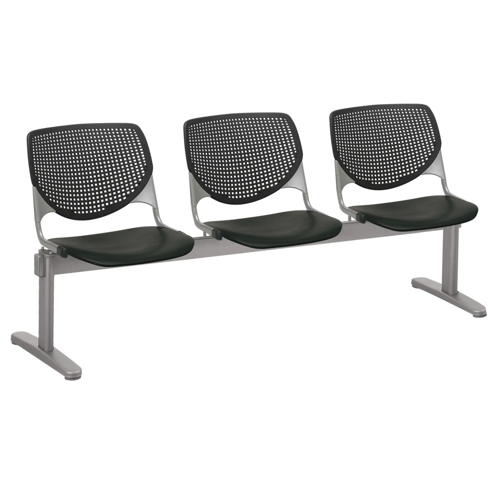 Three Seat Polypropylene Beam Seating