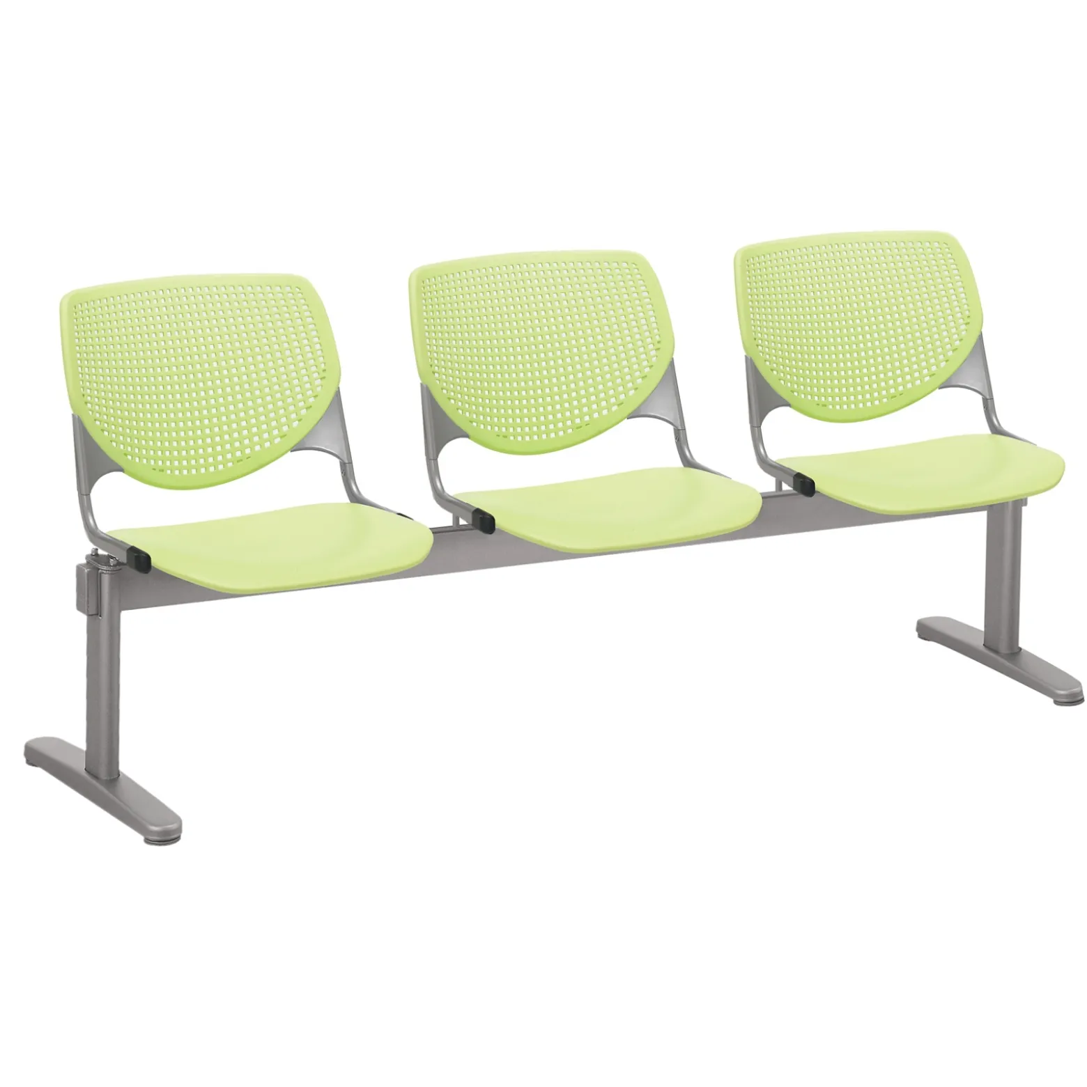 Three Seat Polypropylene Beam Seating