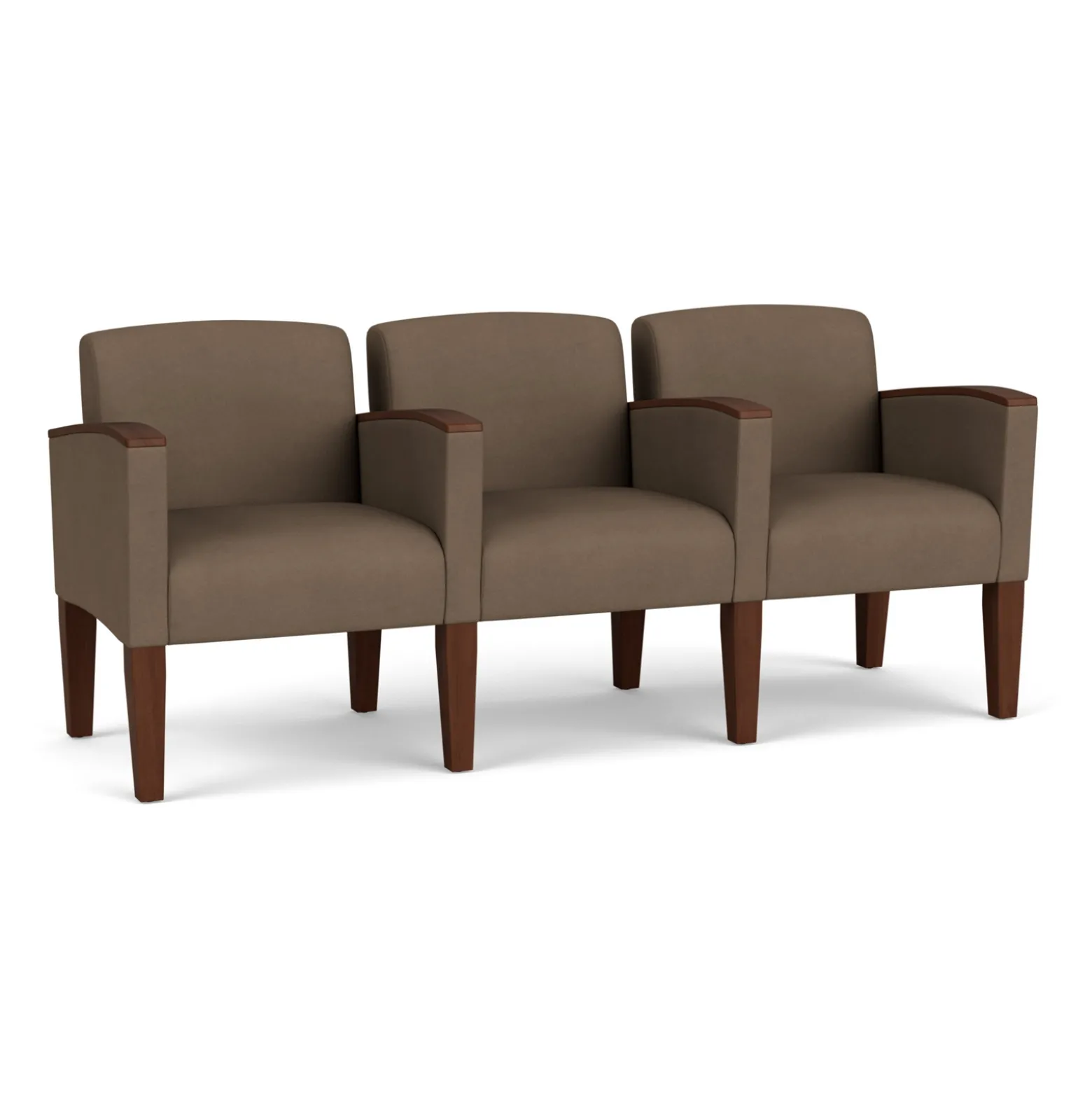 Three Seat Sofa in Print Fabric or Vinyl