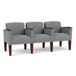 Three Seat Sofa in Print Fabric or Vinyl