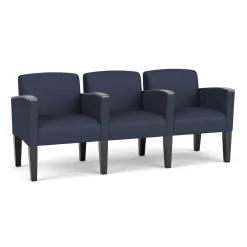 Three Seat Sofa in Print Fabric or Vinyl