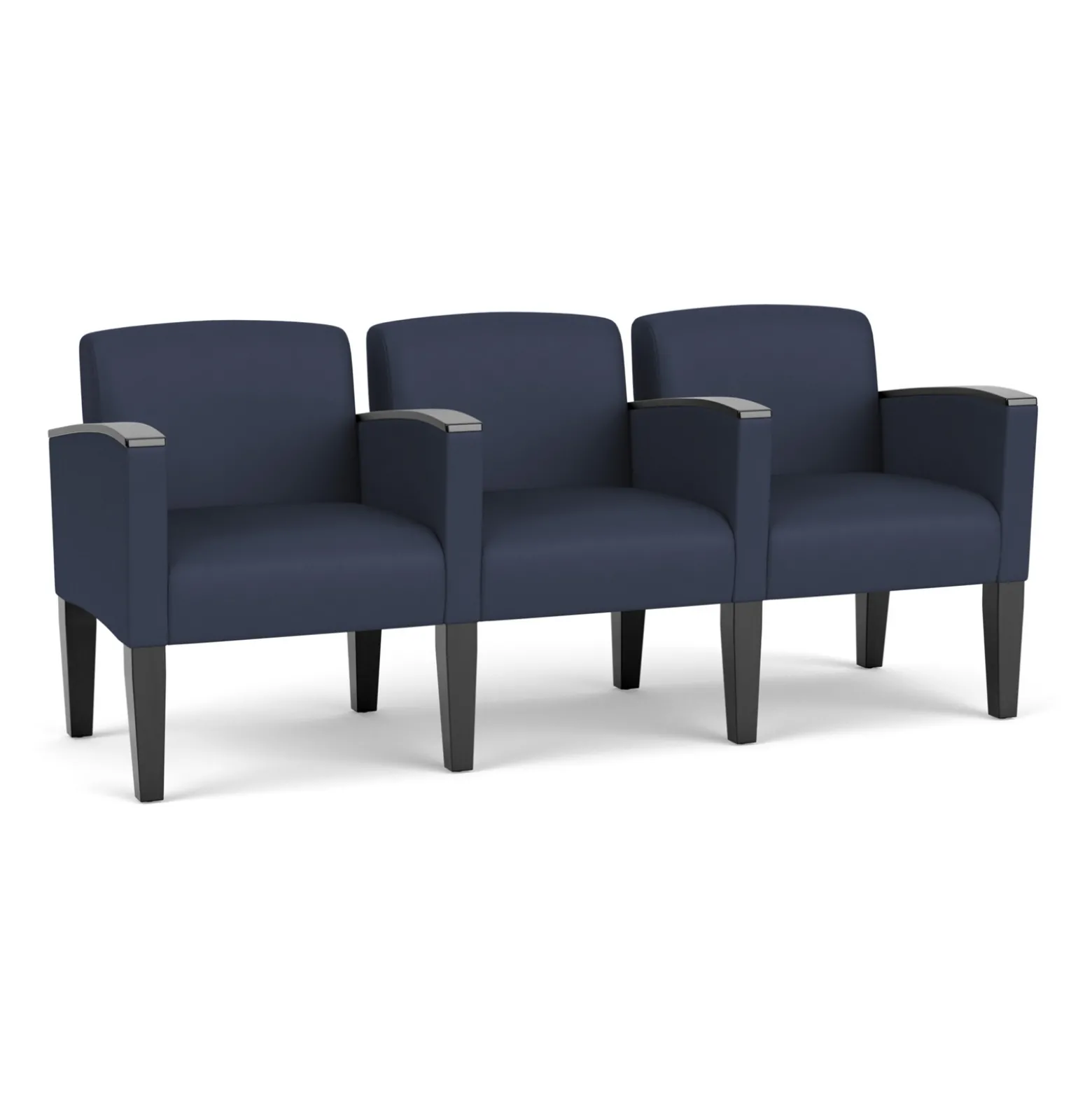 Three Seat Sofa in Print Fabric or Vinyl