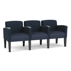 Three Seat Sofa in Print Fabric or Vinyl