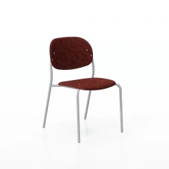 Tioga Armless Guest Chair with PET Felt Seat and Back - 2/carton