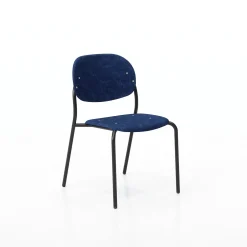 Tioga Armless Guest Chair with PET Felt Seat and Back - 2/carton