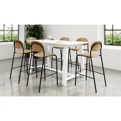 Tioga Barstool with Laminate Seat & Back