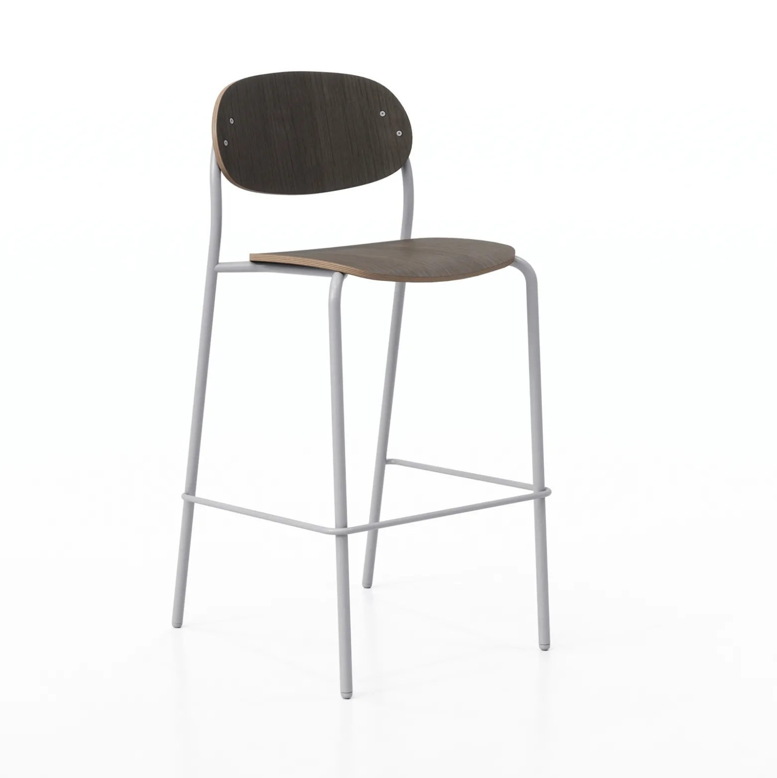 Tioga Barstool with Laminate Seat & Back