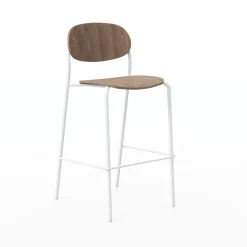 Tioga Barstool with Laminate Seat & Back