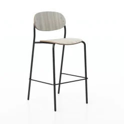 Tioga Barstool with Laminate Seat & Back