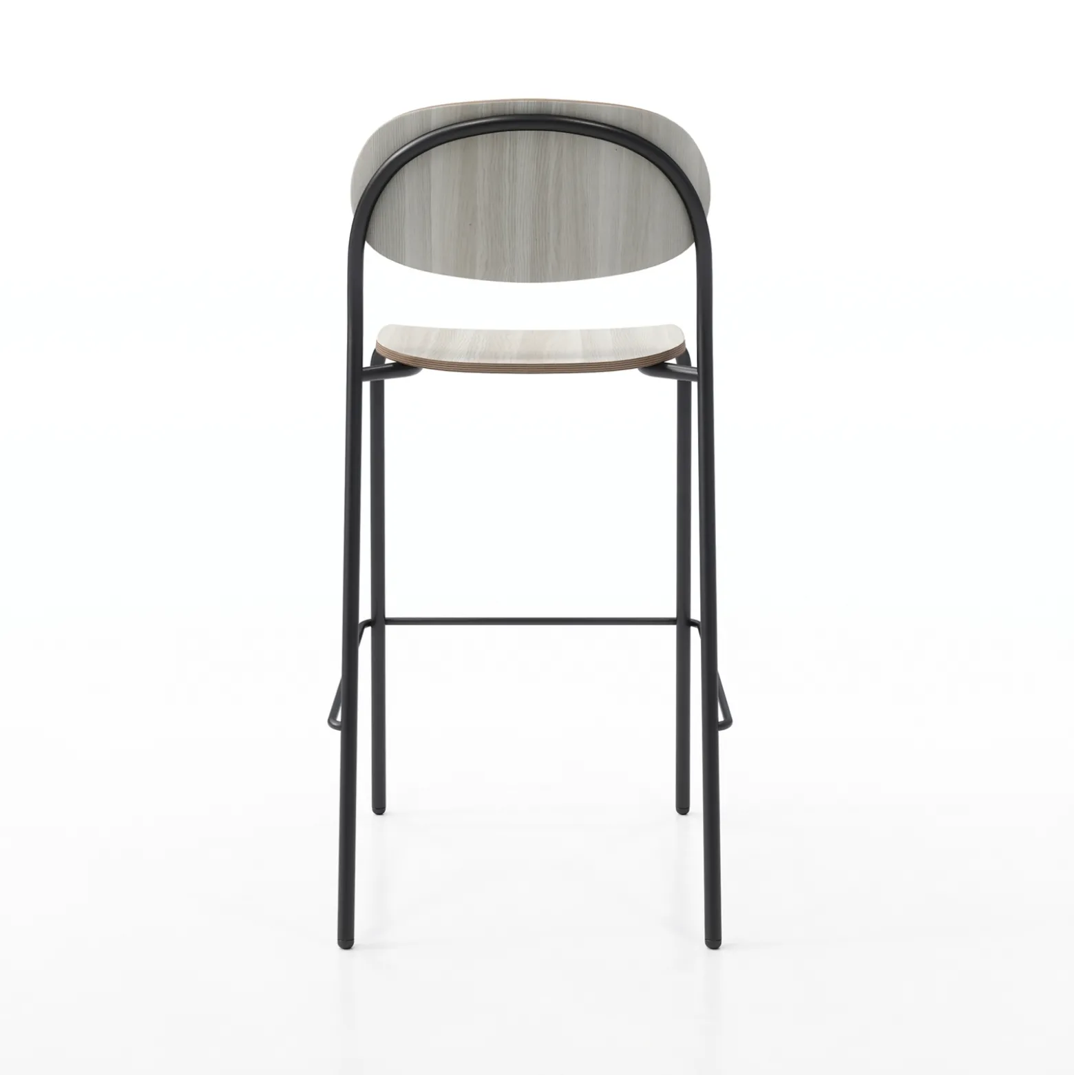 Tioga Barstool with Laminate Seat & Back
