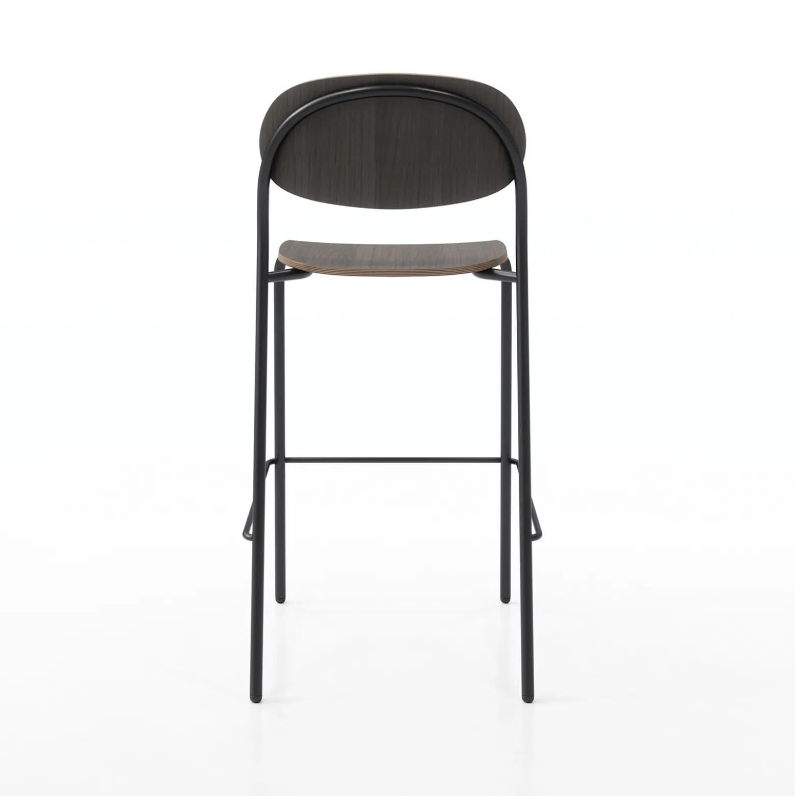 Tioga Barstool with Laminate Seat & Back