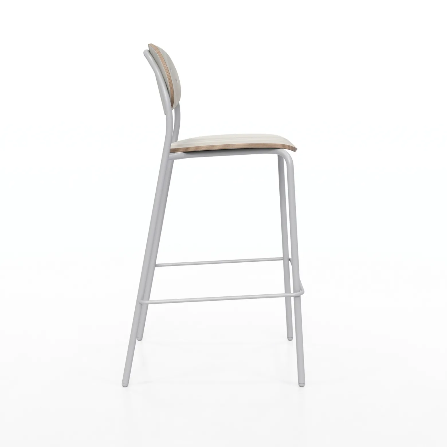 Tioga Barstool with Laminate Seat & Back