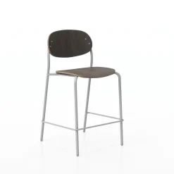 Tioga Counter Stool with Laminate Seat & Back