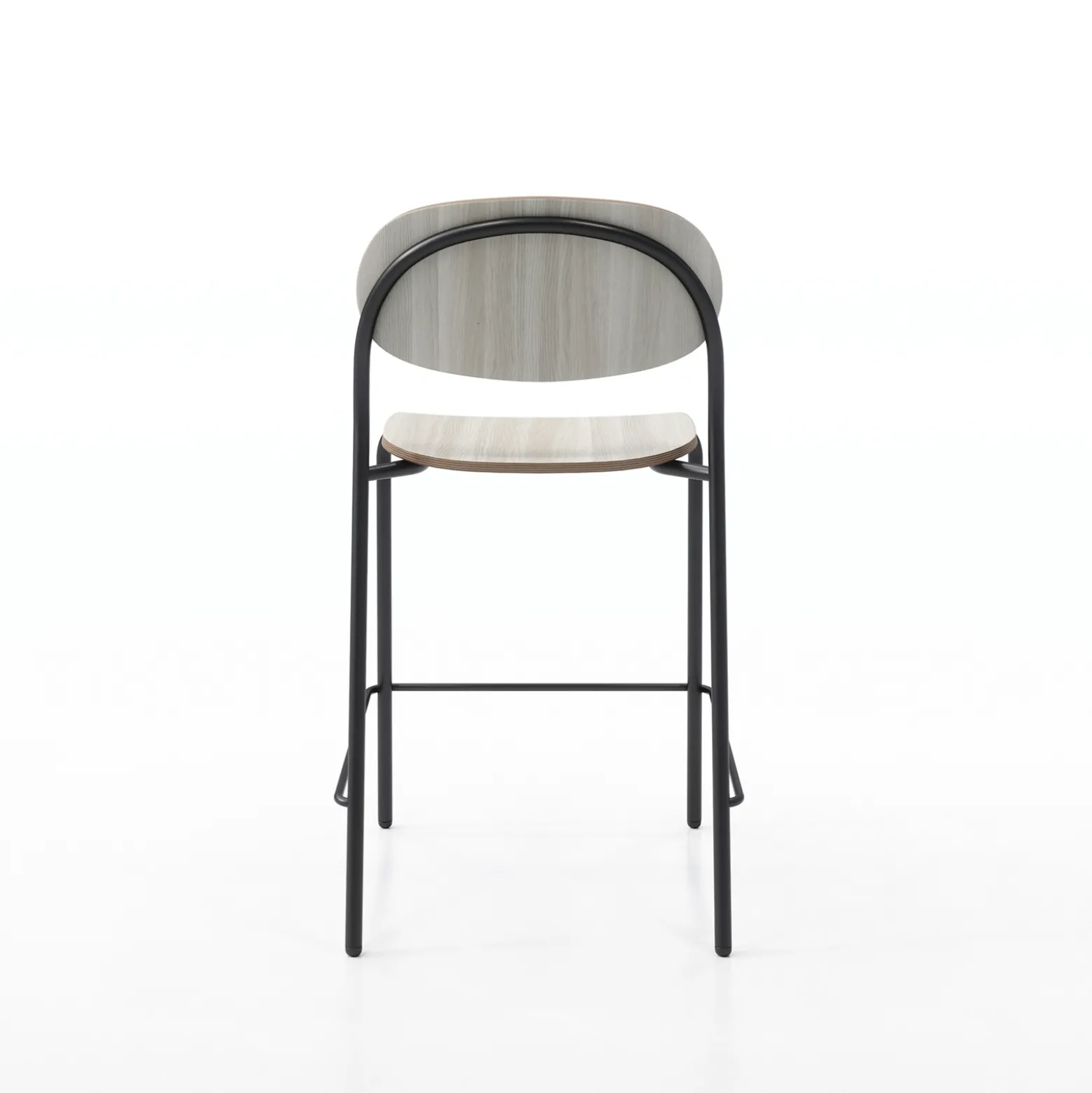 Tioga Counter Stool with Laminate Seat & Back