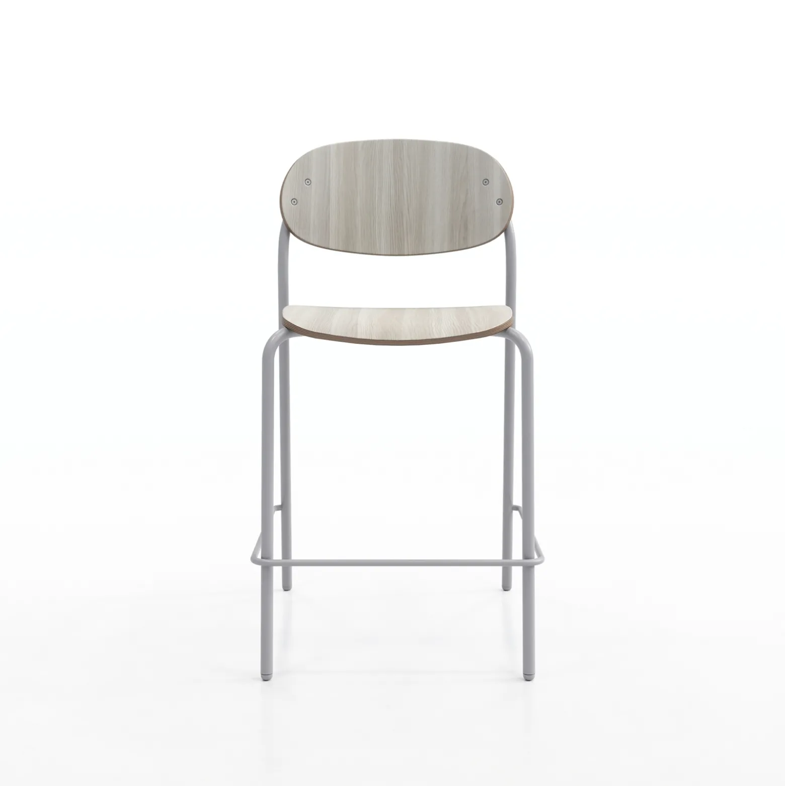 Tioga Counter Stool with Laminate Seat & Back