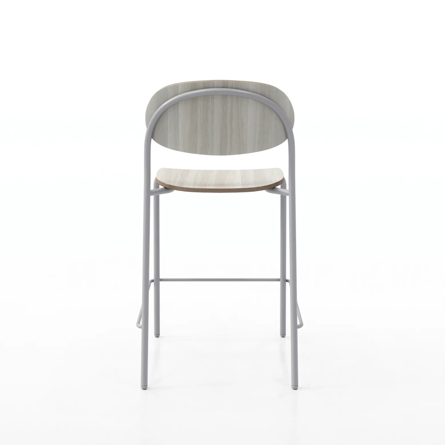 Tioga Counter Stool with Laminate Seat & Back