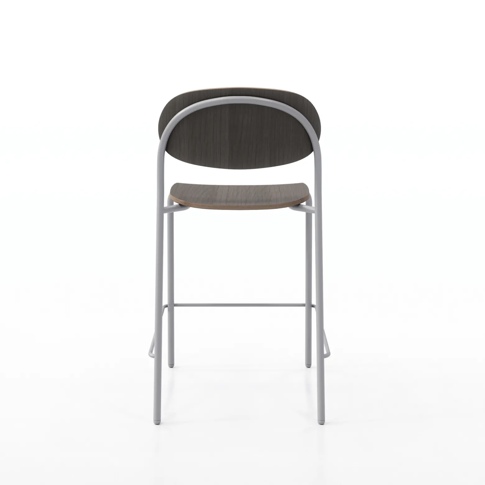 Tioga Counter Stool with Laminate Seat & Back