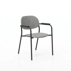 Tioga Guest Chair with Arms - PET Felt Seat and Back
