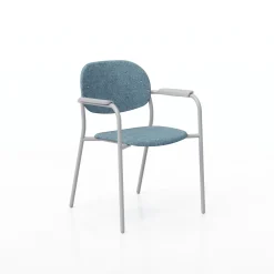 Tioga Guest Chair with Arms - PET Felt Seat and Back