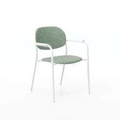 Tioga Guest Chair with Arms - PET Felt Seat and Back
