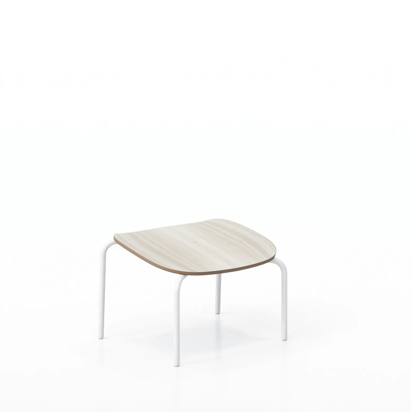 Tioga Ottoman with Laminate Seat
