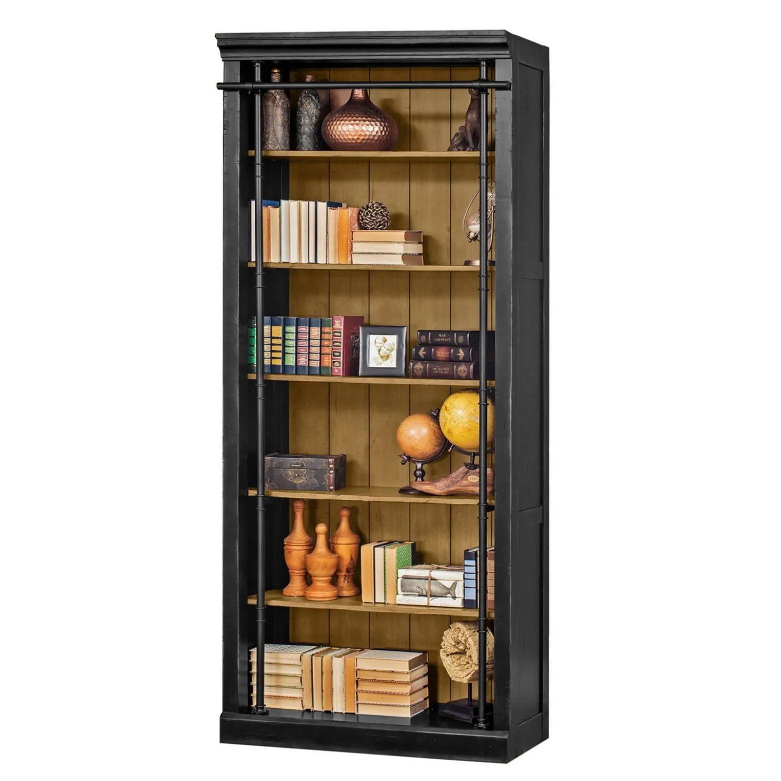 Toulouse Six Shelf Bookcase - 94"H