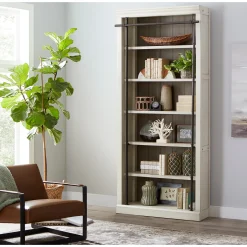 Toulouse Six Shelf Bookcase - 94"H
