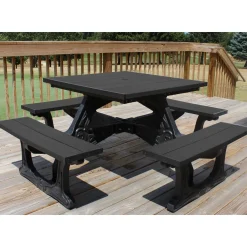 Town Square Outdoor Table with Molded Frame 40"