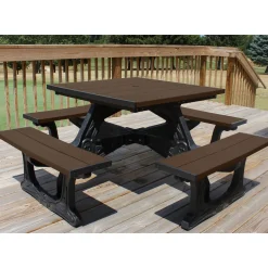 Town Square Outdoor Table with Molded Frame 40