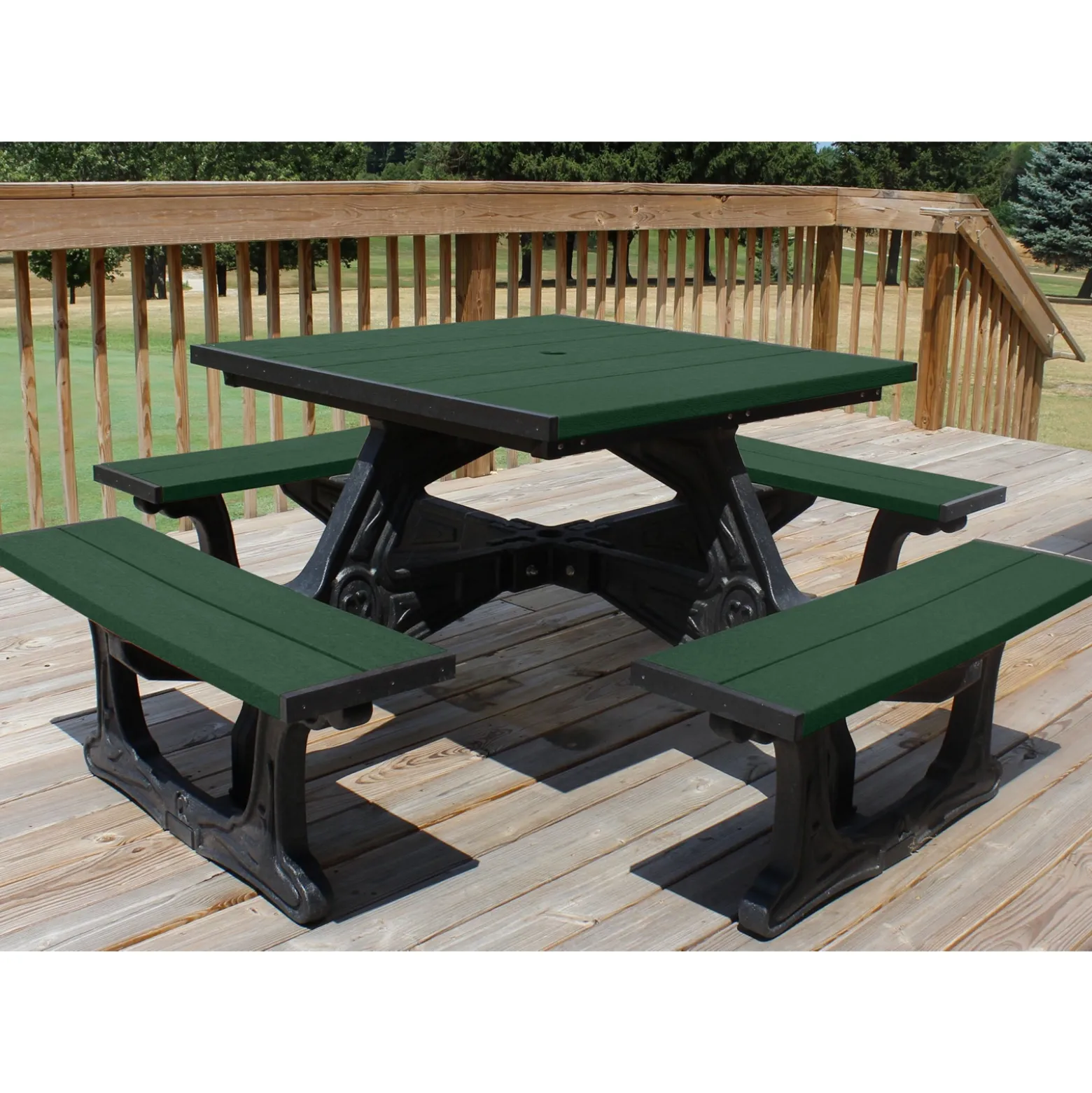 Town Square Outdoor Table with Molded Frame 40"