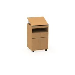 Traditional Mobile Teachers Lectern