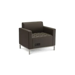 Traffic Modular Lounge Guest Chair with USB/Power