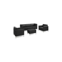 Traffic Modular Lounge Seating Set with USB/Power - 6pc.