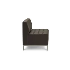 Traffic Modular Seating Armless Guest Chair with Power Outlets