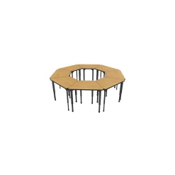 Trapezoidal Shaped Desk