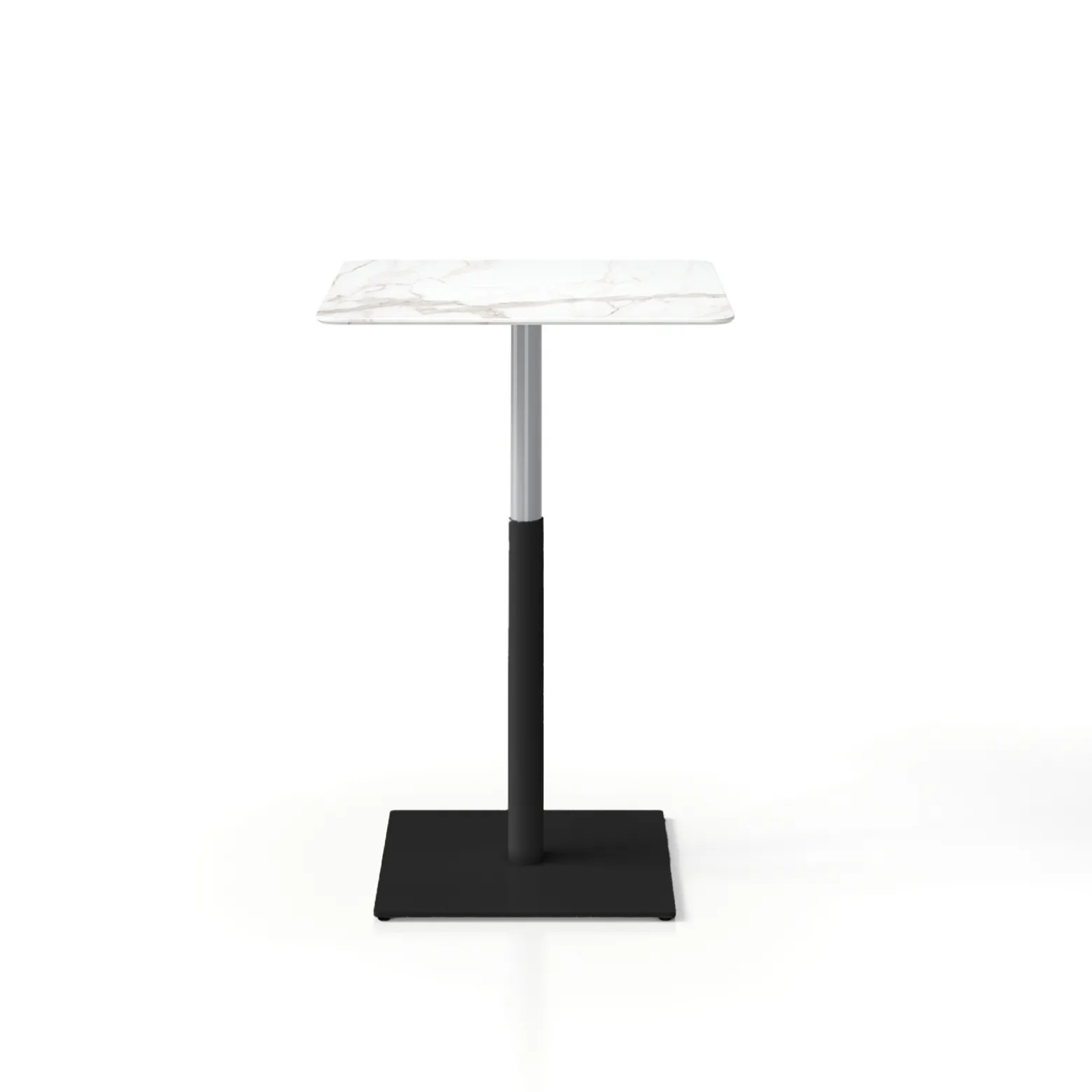 Trellex Square Height-Adjustable Table 30"D
